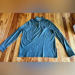 Ted Baker London Men's‎ Long Sleeve Gray Polo Shirt Sz 6